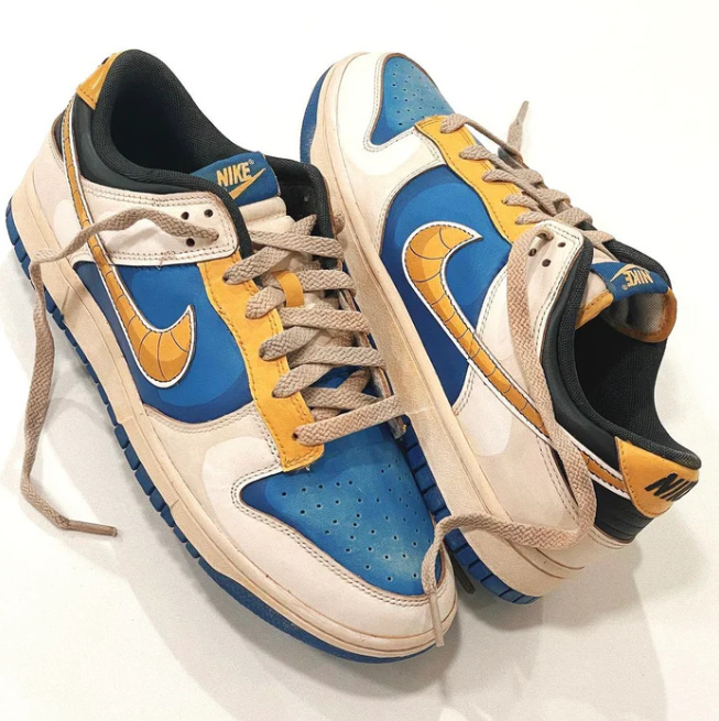 Nike Dunk Low “Vegeta Custom” Aesthetic Of Prince Of Saiyans