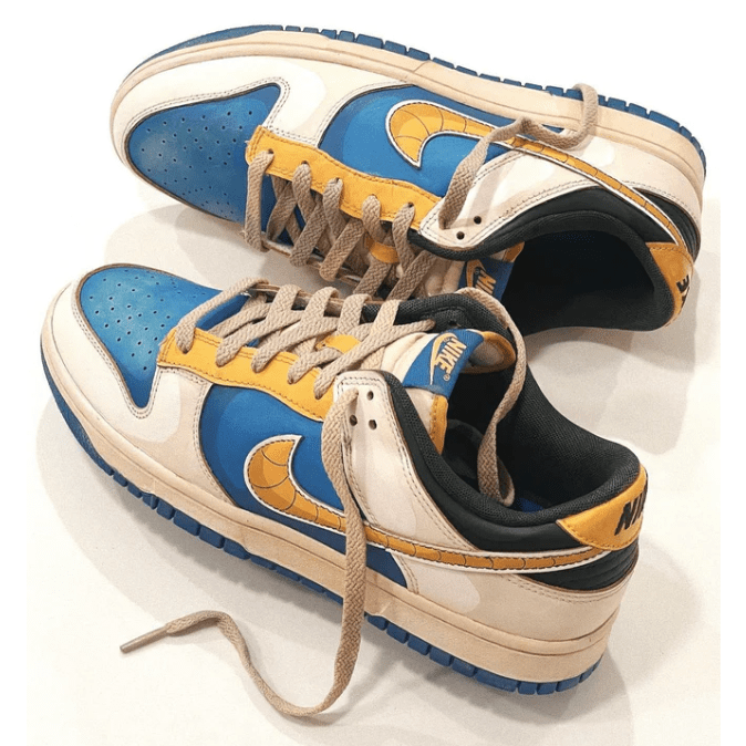 Nike Dunk Low “Vegeta Custom” Aesthetic Of Prince Of Saiyans