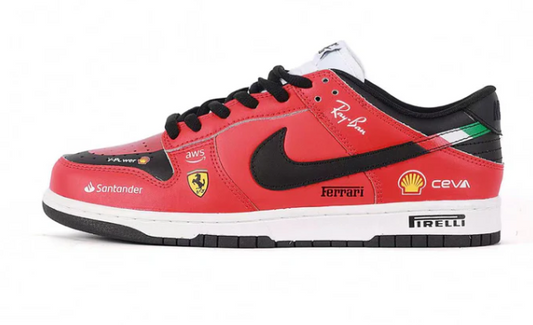 NIKE CUSTOM DUNK X Scuderia Ferrari F1